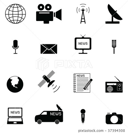 news icon set news icon set 37394308