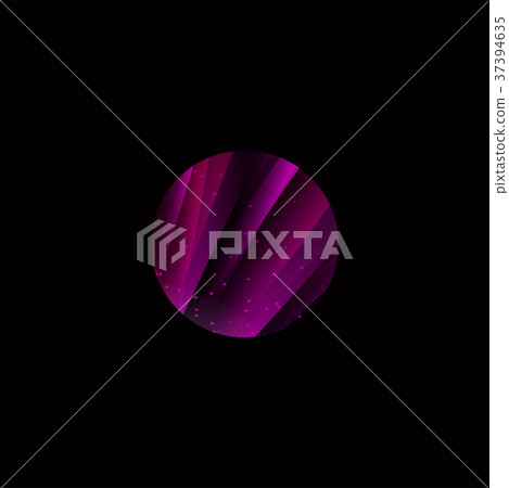 Colorful circle abstract colorful structure logo 37394635