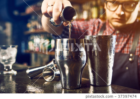 Evening at the bar 37397474