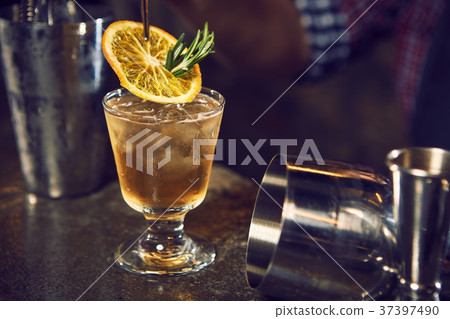 Evening at the bar 37397490