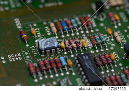 Analog electronic circuit board Analog electronic circuit board 37397833