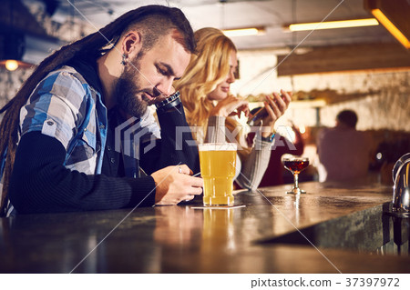 Evening at the bar 37397972