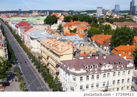 Scenic summer view of Old Town from The Bell Tower 37399413