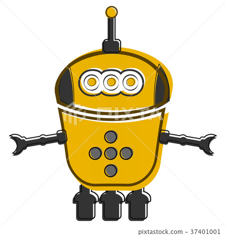 Sketch of a cute robot Sketch of a cute robot 37401001