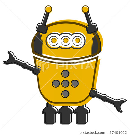 Sketch of a cute robot Sketch of a cute robot 37401022