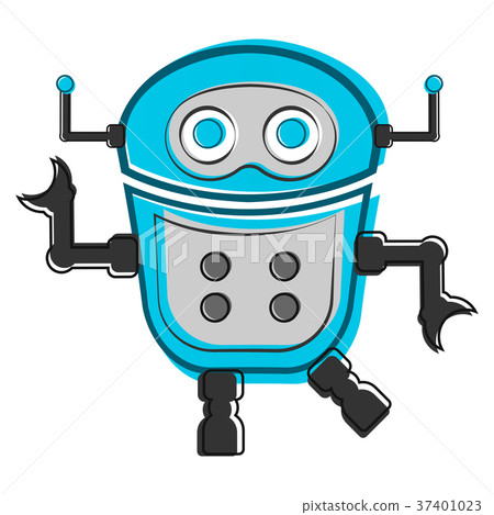 Sketch of a cute robot Sketch of a cute robot 37401023