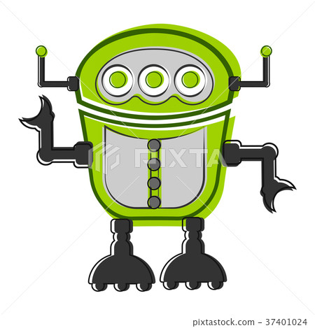 Sketch of a cute robot Sketch of a cute robot 37401024