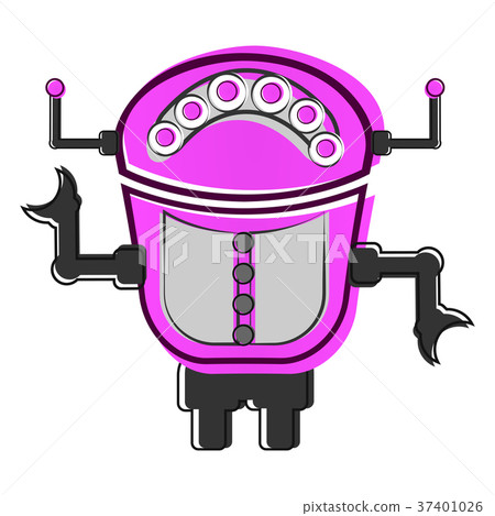 Sketch of a cute robot Sketch of a cute robot 37401026