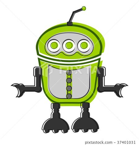 Sketch of a cute robot Sketch of a cute robot 37401031