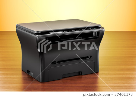 Office Multifunction Printer MFP - Stock Illustration [37401173.