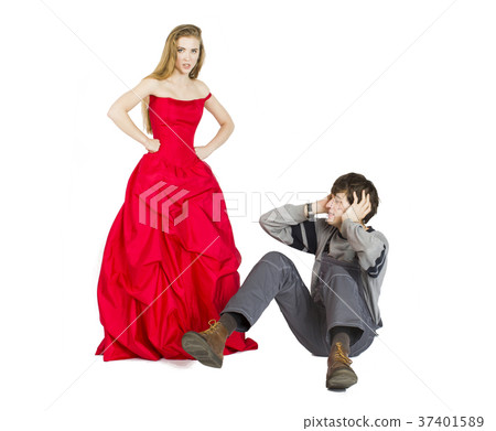 Concept of mesalliance and unequal match. 37401589