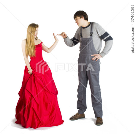 Concept of mesalliance and unequal match. Concept of mesalliance and unequal match. 37401595