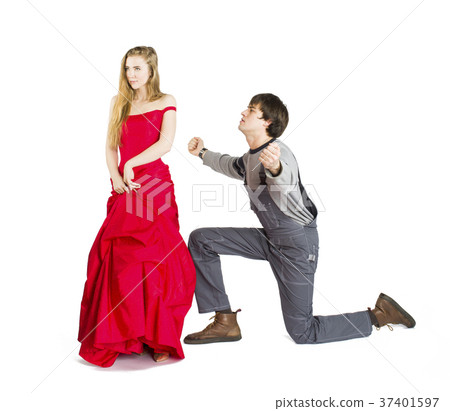 Concept of mesalliance and unequal match. 37401597
