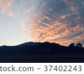 Sunset and Mt. Ontake 37402243