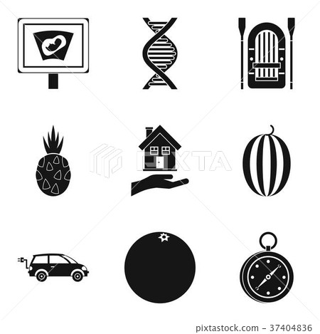 Prepare for pregnancy icons set, simple style-插圖素材 [37404836] - PIXTA圖庫