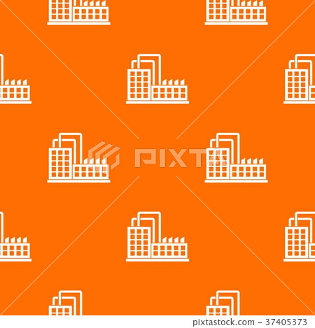 Factory building pattern seamless 37405373