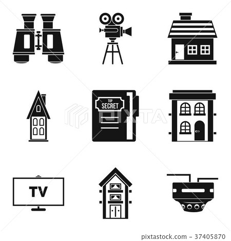 Persecution icons set, simple style - Stock Illustration [37405870] - PIXTA