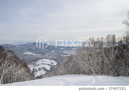 長野縣Shinanomachi冬季 37407281