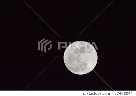 超級月亮（埼玉縣深谷市/ 2018年1月2日。拍攝於19:58） 37408044