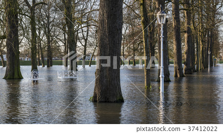 Park Worp Deventer IJssel Flood 37412022