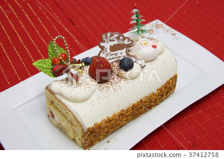 聖誕蛋糕（布什Donoel）的形象 37412758