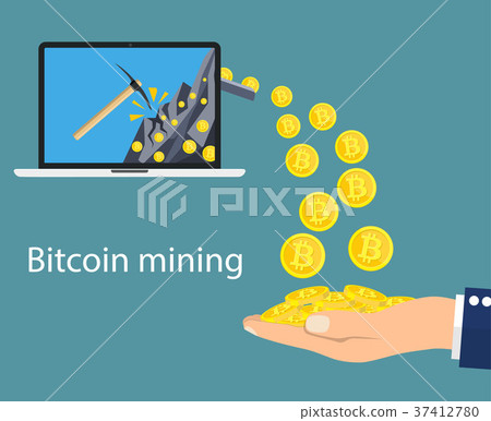 concept of cryptocurrency technology, 37412780