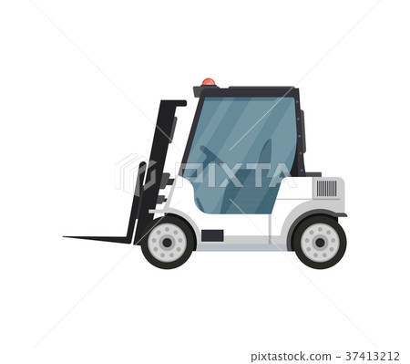 Fright forklift isolated vector icon Fright forklift isolated vector icon 37413212