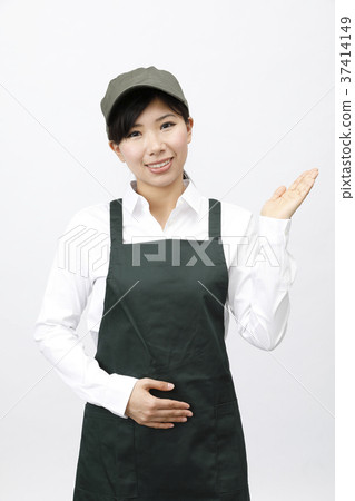 Cafe bakery staff clerk Cafe bakery staff clerk 37414149