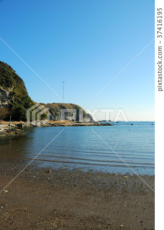 神奈川縣三浦市南Shimoura鎮松浦的尼崎風景 37416195