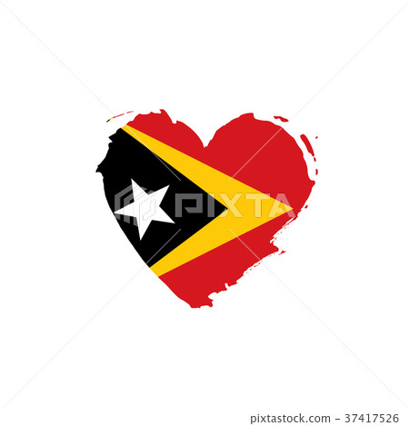 east timor flag, vector illustration east timor flag, vector illustration 37417526