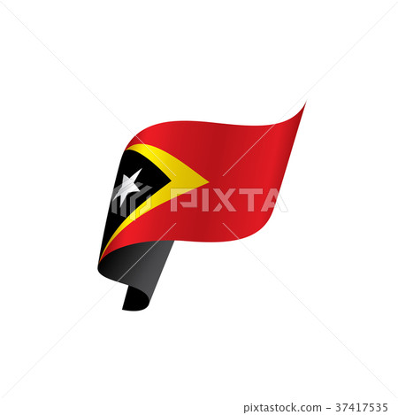 east timor flag, vector illustration east timor flag, vector illustration 37417535