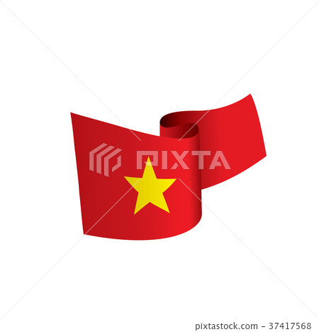 Vietnam flag, vector illustration Vietnam flag, vector illustration 37417568