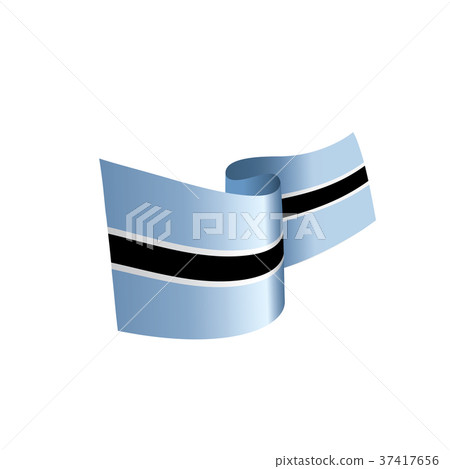 Botswana flag, vector illustration Botswana flag, vector illustration 37417656