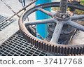Pipe valve water connection on industry 37417768