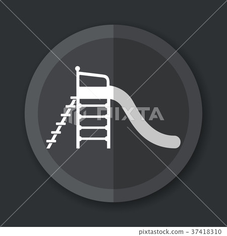 slide gray icon flat concept slide gray icon flat concept 37418310