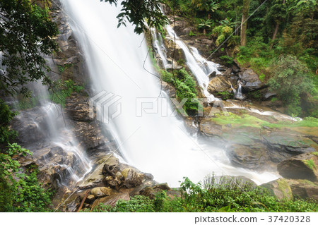 Wachirathan Waterfall, the largest waterfall Wachirathan Waterfall, the largest waterfall 37420328