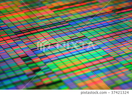 Colorful Sanger Sequencing Background 37421324