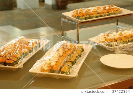 Dessert buffet in the hotel 37422594