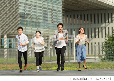Youth running freshman image 37423771