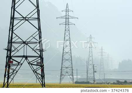 Transmission line tower 37424376