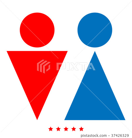 Man and woman icon Illustration 37426329
