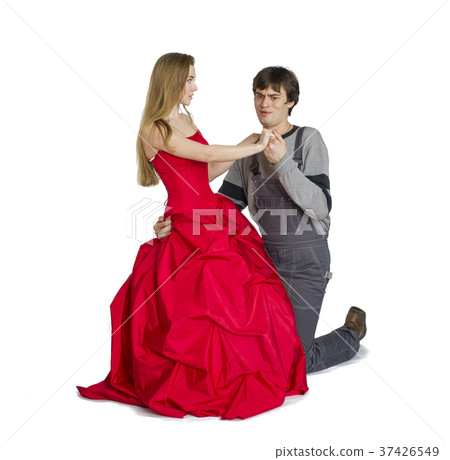 Concept of mesalliance and unequal match. Concept of mesalliance and unequal match. 37426549