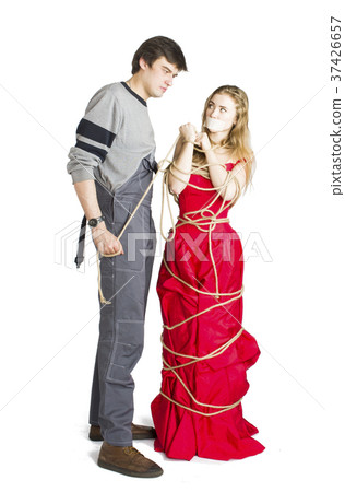 Concept of mesalliance and unequal match. Concept of mesalliance and unequal match. 37426657