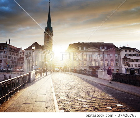 city center of Zurich 37426765