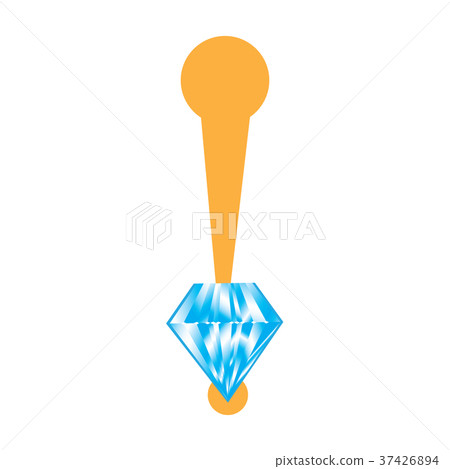 Isolated earring icon Isolated earring icon 37426894