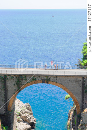 road of Amalfi coast, Italy 37427137