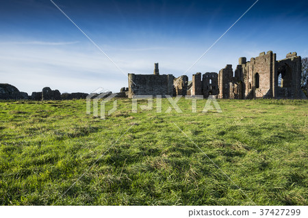 Lindisfarne priory on Holy Island off the Northumb 37427299