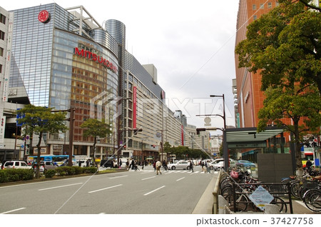 Fukuoka City Tenjin Nishitetsu Fukuoka Tenjin Station area Watanabe street 37427758