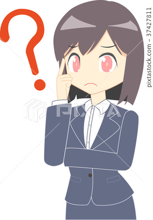 Woman in a suit Woman in a suit 37427811