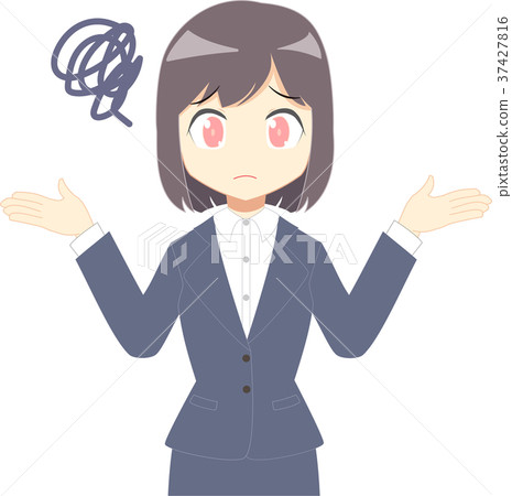 衣服難題上身的婦女 37427816